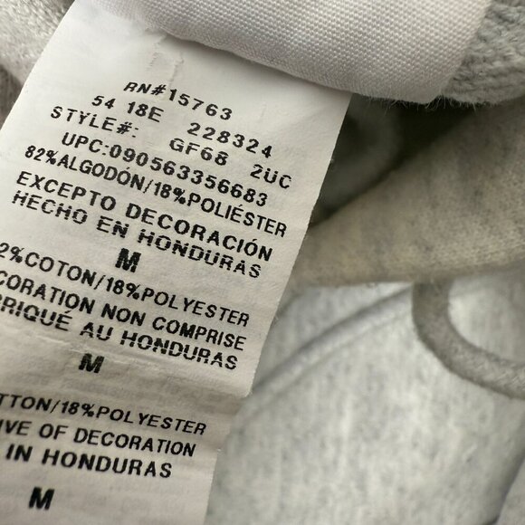 Champion Reverse Weave Hoodie Size M Light Gray Vintage - Picture 5 of 10